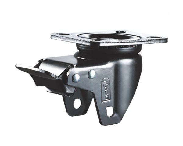 Swivel wheel brake black color paint bracket code