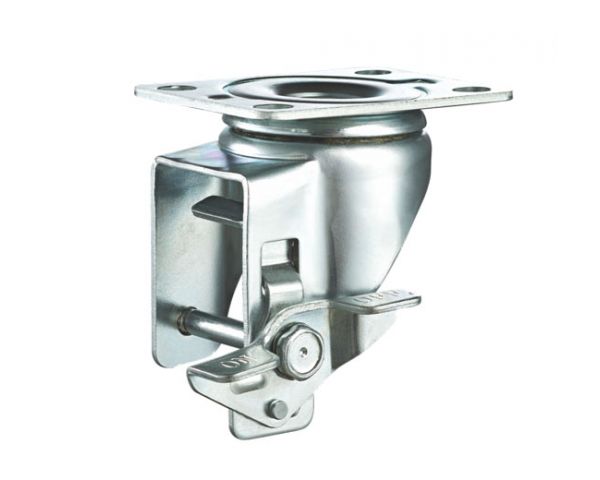 Swivel (metal) side brake zinc plated bracket code