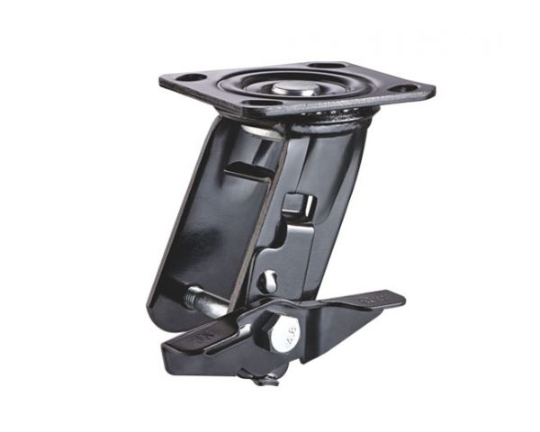 Swivel (metal) side brake black color paint bracket code